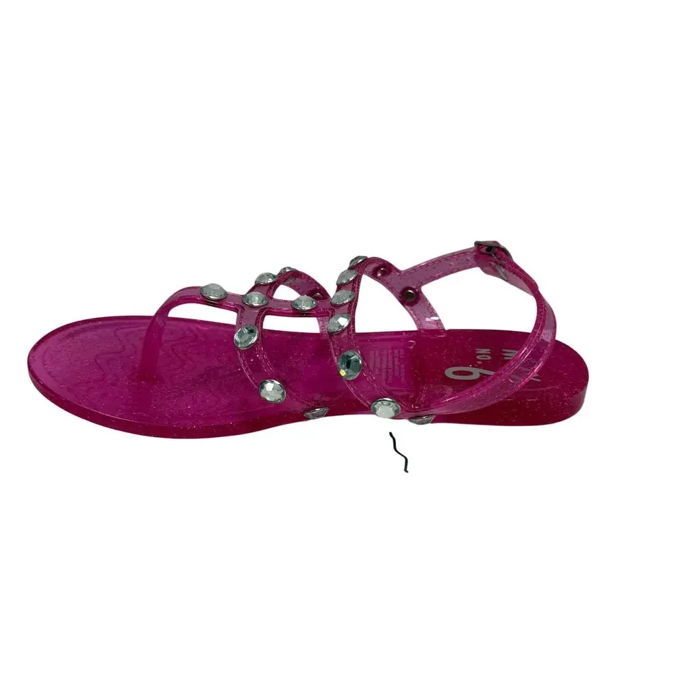 Mix No. 6 Big Girls Sandals sz 2 Jelly NEW # Box 765